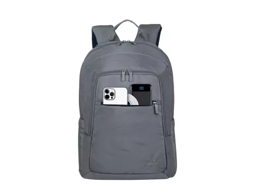 RIVACASE 7561 grey ECO рюкзак для ноутбука 15.6-16 / 6 фото 10