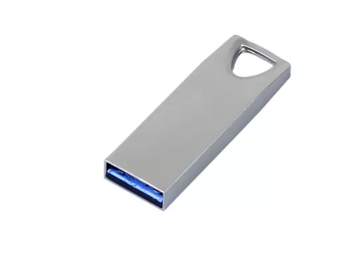 USB 2.0-флешка на 4 Гб с мини чипом, компактный дизайн, стильное отверстие для цепочки фото 3