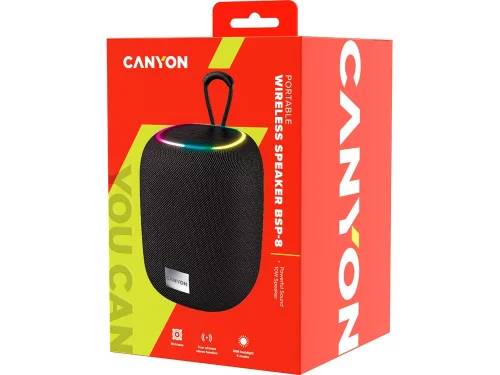 Беспроводная колонка Canyon BSP-8 (CNE-CBTSP8B), 10 Вт, черный фото 4