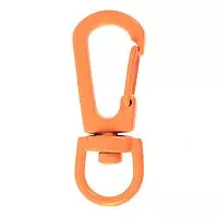 Застежка-карабин Snap Hook, S, оранжевый неон