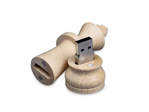 Флешка Ферзь на 32 Гб, натуральный