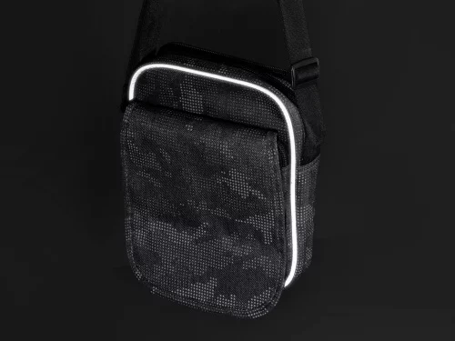 Сумка Camo со светоотражающим дизайном на плечо, серый фото 10 Сумка Camo со светоотражающим дизайном на плечо, серый фото 10