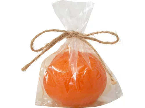 Свеча Мандарин, оранжевый фото 4