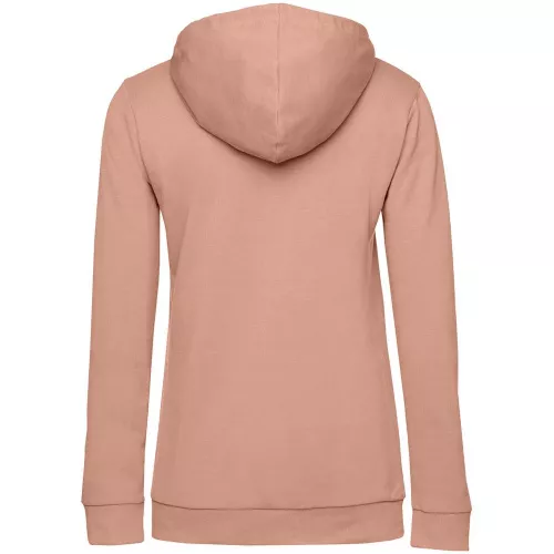 Толстовка с капюшоном женская Hoodie, бежевая (nude) фото 2