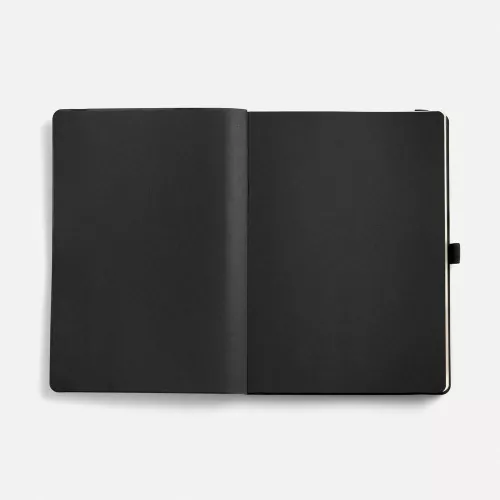 Ежедневник Peel Flex, недатированный, черный фото 7