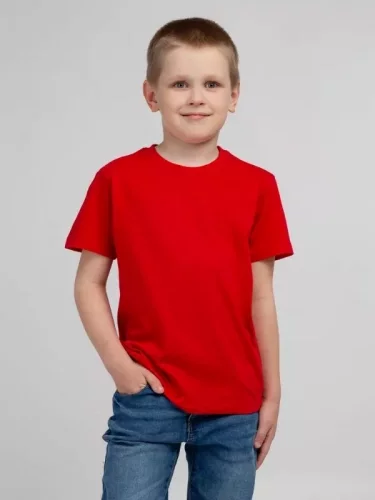 Футболка детская Regent Kids 150, красная фото 6