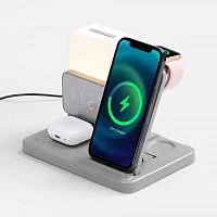Зарядная станция с электронными часами и подсветкой Large Charge ver.3