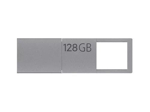 USB 3.0-флешка на 128 Гб с разъемами USB-A и Type-C, серебристый фото 5