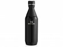 Бутылка для воды Stanley All Day Slim объемом 350 мл - черный глянцевый