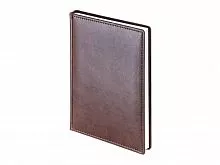 Ежедневник недатированный А4 Velvet, коричневый