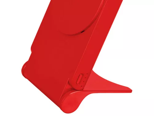 Внешний магнитный аккумулятор MagnIQ, красный, 5000 mAh фото 5 Внешний магнитный аккумулятор MagnIQ, красный, 5000 mAh фото 5