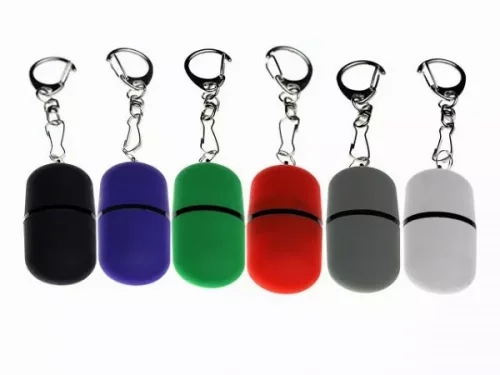 USB 2.0- флешка «Goutte Soft-touch» на 512 Мбайт каплевидной формы фото 4