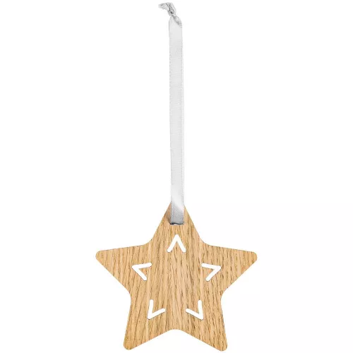 Деревянная подвеска Christmate, звезда фото 2
