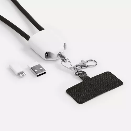 Кабель-ланьярд energyFlex Pro, черный фото 4