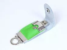 USB-флешка на 32 Гб в виде брелка, зеленый