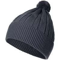 Шапка Knit Beat, серая (графит)