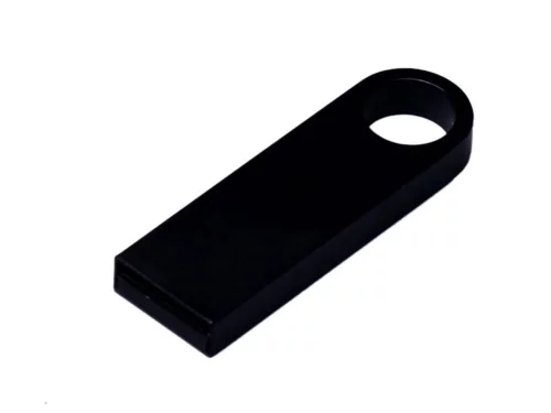 USB 3.0-флешка на 32 Гб с мини чипом и круглым отверстием, черный фото 3
