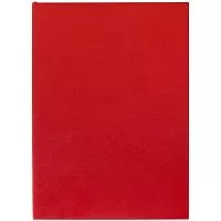 Ежедневник Flat Light, недатированный, красный