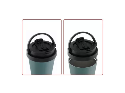 Термокружка из нерж. стали тм THERMOcafe TCCM-500KA (RHG) 0,5L фото 2