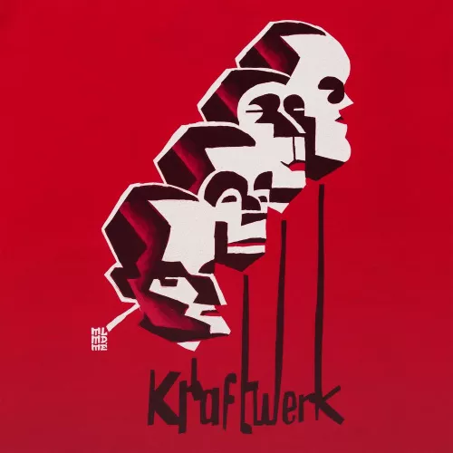 Футболка «Меламед. Kraftwerk», красная фото 2