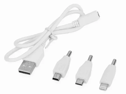 Подарочный набор White top с ручкой и зарядным устройством фото 8