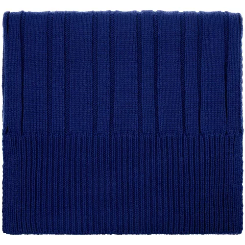 Шарф Knit Beat, темно-синий фото 2