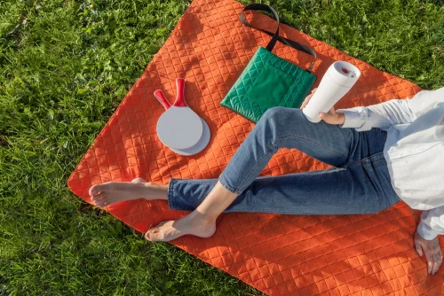 Плед для пикника Comfy, красный фото 10 Плед для пикника Comfy, красный фото 10