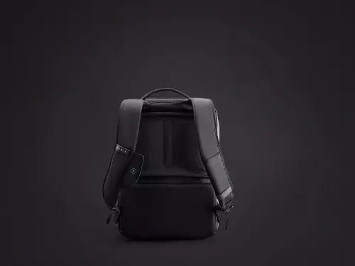 Водостойкий антикражный рюкзак Clickpack для ноутбука 15.6, черный фото 20