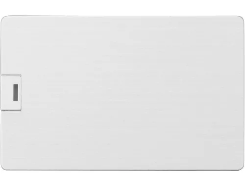 Флеш-карта USB 2.0 16 Gb в виде металлической карты Card Metal, серебристый фото 3 Флеш-карта USB 2.0 16 Gb в виде металлической карты Card Metal, серебристый фото 3