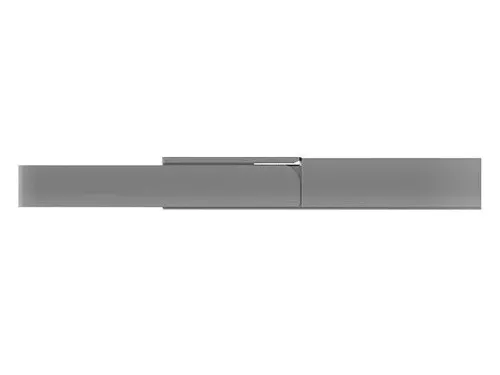 USB 3.0-флешка на 128 Гб с разъемами USB-A и Type-C, серебристый фото 4