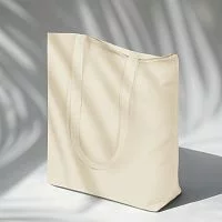Сумка для шопинга Carryme 140 хлопковая, 140 г/м2, натуральный