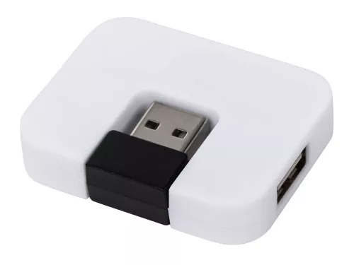 USB Hub Gaia на 4 порта, белый фото 2