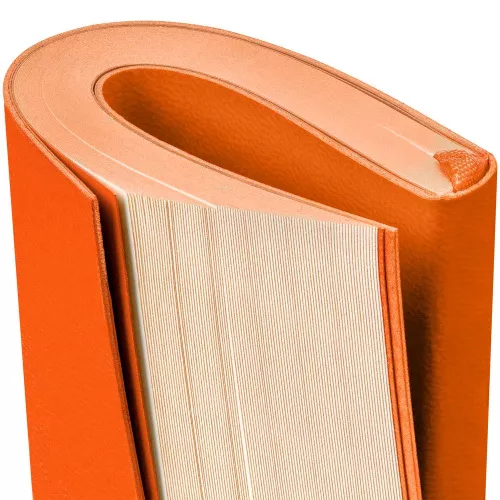 Ежедневник Flat Mini, недатированный, оранжевый фото 5