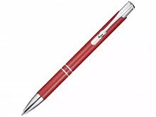 Шариковая ручка Moneta из переработанного алюминия (черные чернила) - Красный