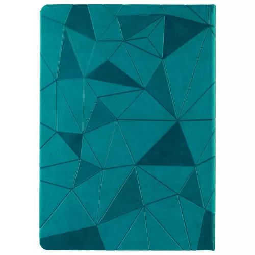 Ежедневник Gems, недатированный, бирюзовый фото 4