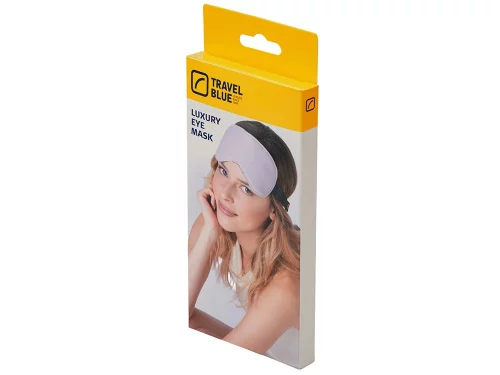 Маска для глаз Travel Blue Luxury Eye Mask (453), цвет бежевый фото 9