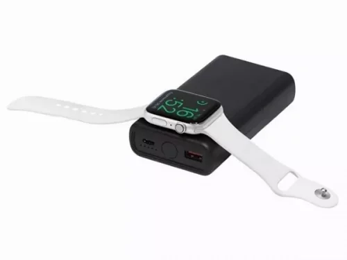 Внешний беспроводной аккумулятор 2-в-1 с функцией зарядки Apple Watch, QC/PD «AtomIQ», 10000 мАч фото 7