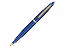 Ручка шариковая Pierre Cardin коллекция КАПРИ (CAPRE). Корпус - латунь и лак. Отделка и детали дизайна - сталь, позолота. Цвет - синий. Упаковка Е-2.