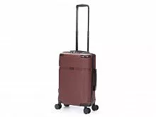 Чемодан TORBER Onego, бордовый, ABS-пластик, 59,5 х 39,5 х 24 см, 46 л