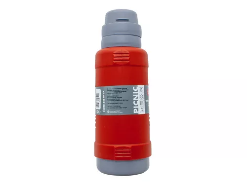 Термос со стеклянной колбой тм THERMOS PICNIC 40 Series Red 1,8L фото 5