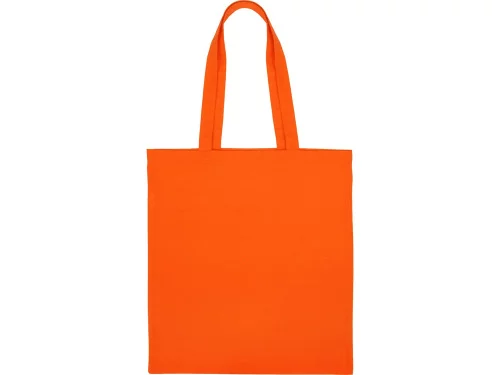 Сумка для шопинга Carryme 140 хлопковая, 140 г/м2, оранжевый фото 4