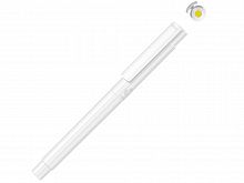 Капиллярная ручка в корпусе из переработанного материала rPET RECYCLED PET PEN PRO FL, белый с желтым