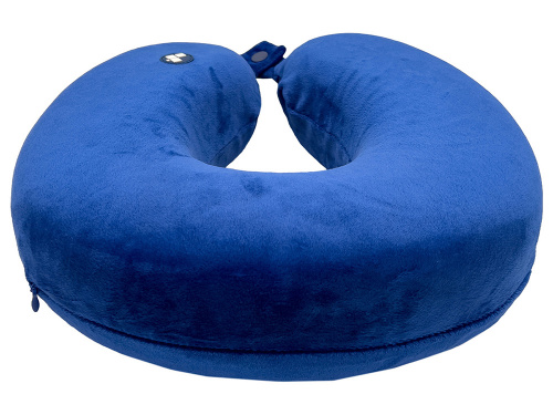 Подушка для путешествий с эффектом памяти Мемо Drowsy Royal Blue фото 3 Подушка для путешествий с эффектом памяти Мемо Drowsy Royal Blue фото 3