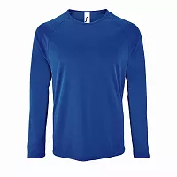 Футболка с длинным рукавом Sporty LSL Men, ярко-синяя