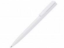 Ручка пластиковая шариковая Taper Solid, матовый белый