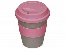 Стакан с силиконовой крышкой Cafe, dust pink