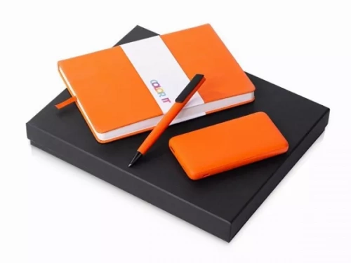 Подарочный набор «COLOR IT» c блокнотом, ручкой и повербанком, 10000 mAh фото 8