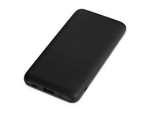 Внешний беспроводной аккумулятор с подсветкой лого Reserve X. 8000 mAh, черный фото 2
