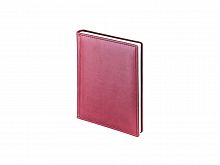 Ежедневник недатированный А6+ Velvet, бордовый