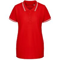 Рубашка поло женская Virma Stripes Lady, красная
